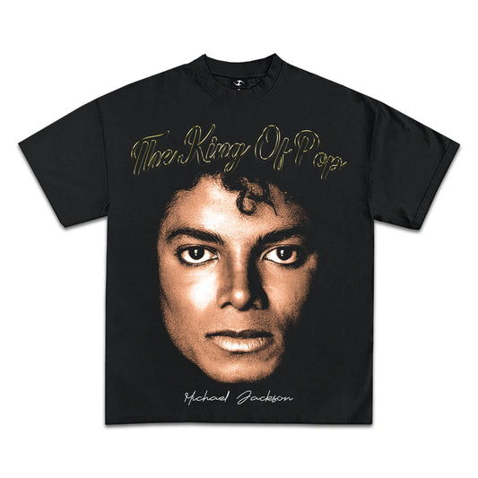 MICHAEL JACKSON THE KING OF POP GRAPHIC T-SHIRT