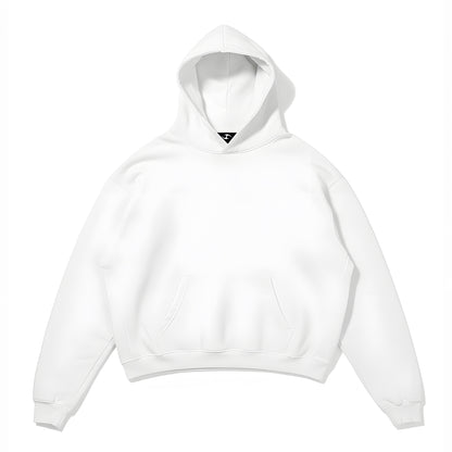 SIMPLE WHITE HOODIE
