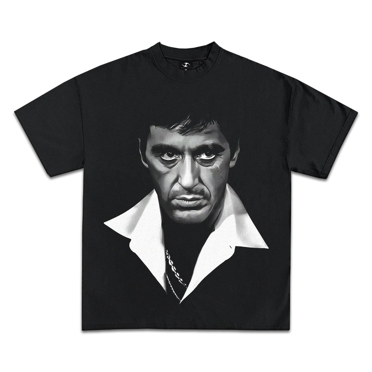 TONY MONTANA SCARFACE JUMBO FACE T-SHIRT