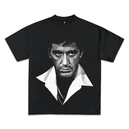 TONY MONTANA SCARFACE JUMBO FACE T-SHIRT