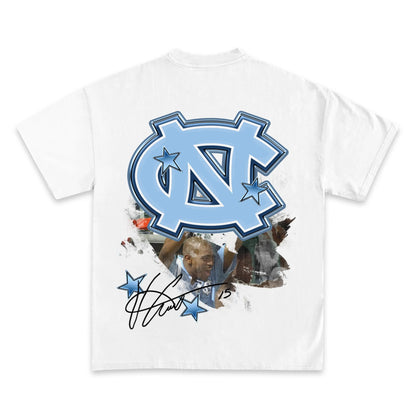VINCE CARTER UNC TAR HEELS GRAPHIC T-SHIRT