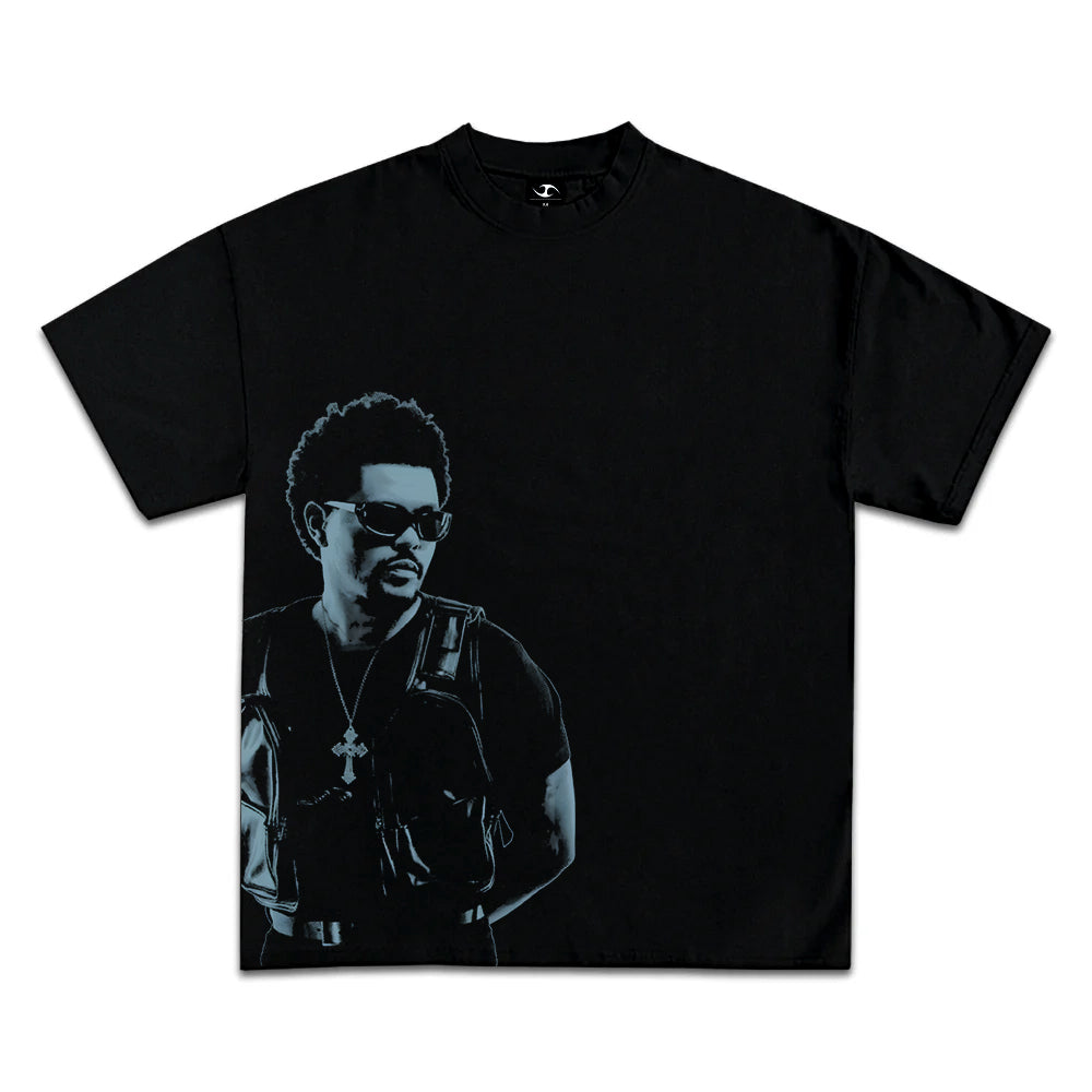 THE WEEKEND AFTER HOURS TIL DAWN HALFTONE T-SHIRT (WITH BACK PRINT)