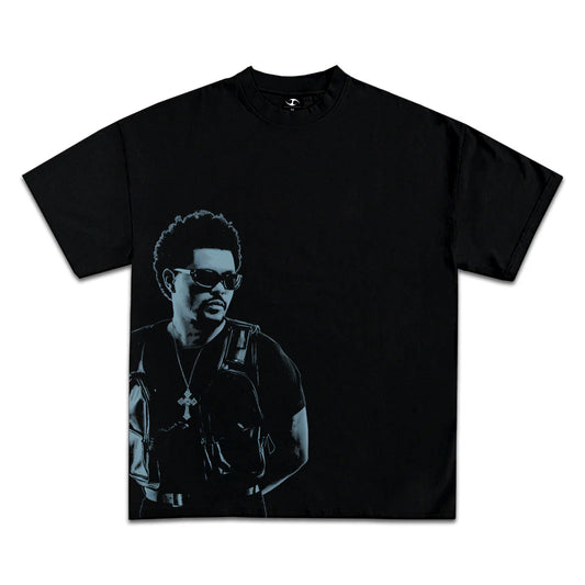 THE WEEKEND AFTER HOURS TIL DAWN HALFTONE T-SHIRT (WITH BACK PRINT)