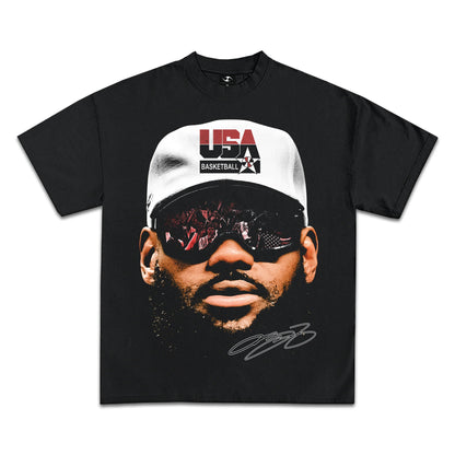LEBRON JAMES USA BASKETBALL GRAPHIC T-SHIRT